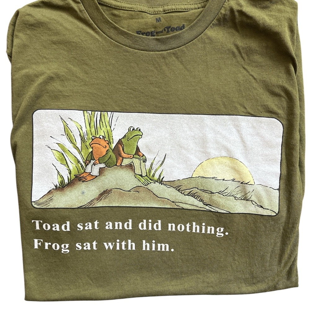 Frog and Toad Green Graphic Tee